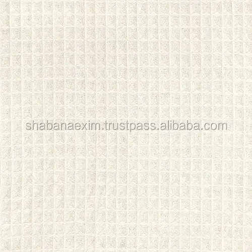 Indischer Hersteller Großhandel Weiß 100% Baumwolle Schwere Waben stoff für Matti erung Hand gewebter Wurfs toff