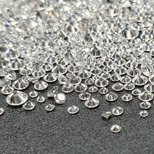 Natural SI Pureza 2,7 a 3,2 MM H I Color Real Blanco Pulido Corte redondo Diamantes sueltos para joyería GIA & IGI Certificado Buen corte - Product Image 1