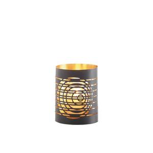 Votive Omnitude Handmade Metal Hurricane Candleholder Small Home Decoration Candle <b>Holder</b> - Product Image 1