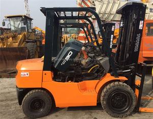 Chariot élévateur Toyota triple étage d'occasion de 3 tonnes, chariot élévateur original du japon - Product Image 5