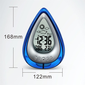 Estación Meteorológica alimentada por agua, forma de gota creativa - Product Image 2