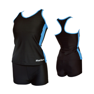 Traje de Baño Deportivo de Una Pieza a Cuadros para Mujer, 2018, Top Ventas, Traje de Spa, Logotipo Personalizado - Product Image 1