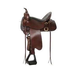 Vente en gros de selle Western en cuir véritable de qualité supérieure pour l'équitation - Product Image 5