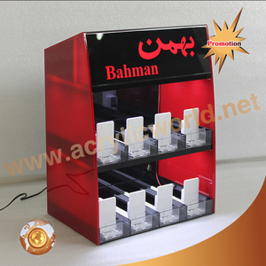 Présentoir à cigarettes en acrylique pour paquets de cigarettes avec poussoirs - Product Image 6