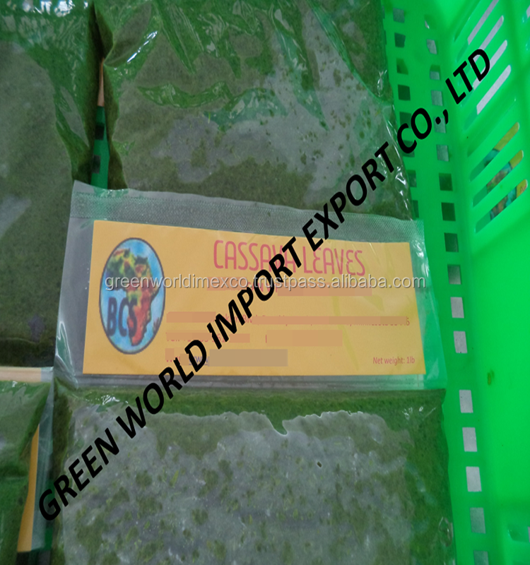 Хорошие Замороженные листья кассавы из Вьетнама