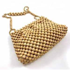 กระเป๋าลูกปัดไม้ - Product Image 6