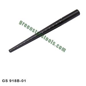 GREEN STARS SA PVT LTD Anodised Grooved Gauge Ring Stick GS 918B-01 Professional Jewelry Tools & Equipment Inde - Product Image 1