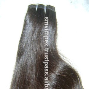 Unprocessed Raw Indian Human Hair.12A Grade High Quality Remy Hair Waft.Temple Human Hairs - Product Image 3