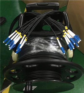 <span class=keywords><strong>SM</strong></span>, 8c, G657A, cáp TPU đen bọc thép, 100-150m, LC/<span class=keywords><strong>UPC</strong></span>-LCUPC môi trường khắc nghiệt dây cáp quang bọc thép với cuộn cáp - Product Image 4