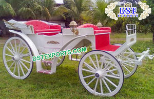 Buggy de caballo de la Reina Victoria para bodas, el último fabricante de Buggy de paseo de caballos - Product Image 2