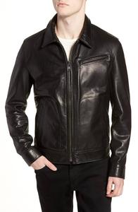 Chaqueta Bomber de cuero de talla grande con estilo para hombre más vendido Cierre de cremallera Transpirable El mejor precio para el invierno en diferentes colores - Product Image 4