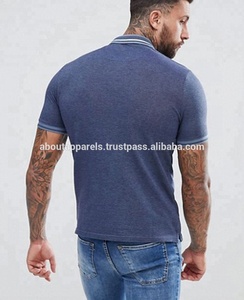 Polo brodé personnalisé 100% coton pour homme, vente en gros - Product Image 2