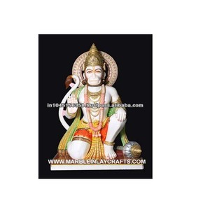 Lord Hanuman Marble Statue - Product Image 1