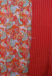 Housse de coussin décorative carrée Kantha faite à la main de haute qualité - Product Image 3