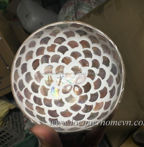 Venta al por mayor de concha de laca de cáscara de coco cuencos - Product Image 4
