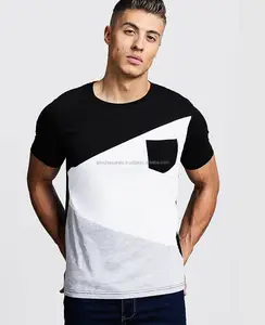 Nieuwe Bulk Custom T-Shirt Borduurwerk Custom T-Shirt Afdrukken 100% Katoen Digitale Camo T Shirts