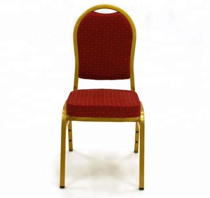 Red Aluminium Banquet Chair - Product Image 3