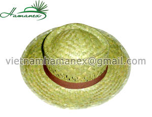 หมวกฟางปานามาใบปาล์มธรรมชาติสไตล์ยูนิเซ็กซ์, หมวกฟางปานามา - Product Image 2