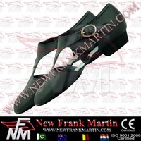 Zapatillas Griegas Negras NFM para Mujer, Calzado de Danza Jazz, Ballet, Trampolín, Danza Lírica, Danza del Vientre, Gimnasia Rítmica, Fitness, Originales