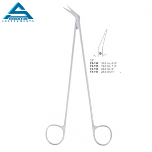 Vente en gros Ciseaux opératoires incurvés J2 de haute qualité en acier inoxydable CISEAUX STEVENS disséquant les instruments chirurgicaux - Product Image 6