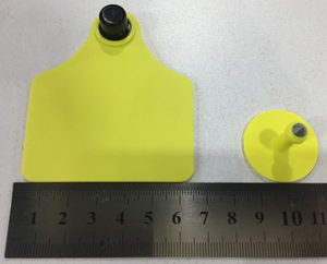 UT-54ที่มีคุณภาพดี UHF RFID แท็กหูสัตว์สำหรับวัวหมูแกะติดตาม - Product Image 1