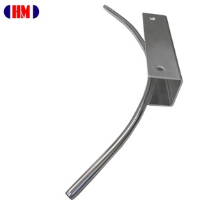 Système de ligne de vie aérienne industrielle, câble en acier inoxydable 8 mm, support d'angle, carton - Product Image 6