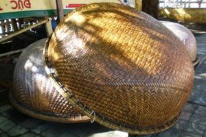 Barco coráculo de bambú, Mini barco (WS: 0084987731263) - Product Image 6