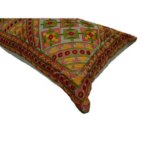 2022 nouveautés en gros 14x32 pouces soie coton taies d'oreiller et taies de coussin brodé impression Design maison salon décor - Product Image 3