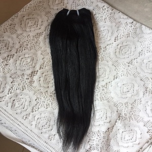 Donneurs de cheveux vierges bruts non transformés Inde cuticule alignée soyeuse droite italienne Curl vague naturelle Vague afro cheveux vierges humains - Product Image 4