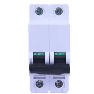 Double Pole Mini Circuit Breaker mcb 2 pole mcb miniature circuit breaker