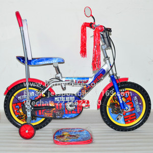 Bicicleta de diseño colorido para niños, <span class=keywords><strong>con</strong></span> respaldo, 12/14/16 pulgadas - Product Image 4