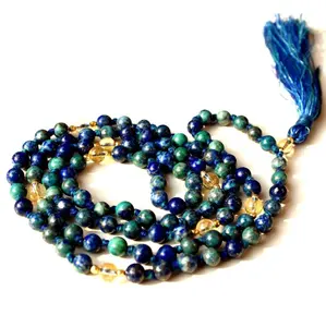Trending 2023 Rosary Silk Tassel Yoga Jewelry Mala Prayer Beads Necklace Indian Traditional Spiritual 108 Mala Beads