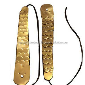 Botones Dorados Brillantes de Diseño Personalizado al por Mayor para Uniformes, Chaquetas, Sombreros Shako, Cadenas de Latón - Product Image 1