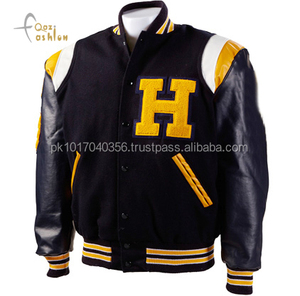 Unisex Men's Custom Cotton Button Varsity Jackets Coats for Winter Season Plus Size Breathable Featuring <strong>Sheep</strong> Fur - Product Image 2