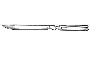 Cuchillo de amputación Liston Cuchillos Acero inoxidable - Product Image 4