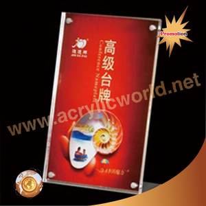 Soporte de menú acrílico, estante de señal de menú de 3 caras - Product Image 3
