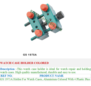 <b>Watch</b> <b>Case</b> Holder Colored GS 1975A Jewelry Repair Tools - Product Image 2