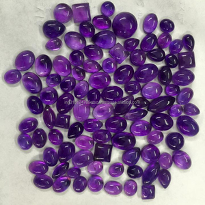 พลอยอเมทิสต์สีม่วงทรงหลวมตัดด้วยเทคโนโลยีขั้นสูง - Product Image 1