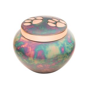 Urnes et souvenirs commémoratifs en laiton Odyssey Paw Pet pour chiens et chats Fabricant de cendres funéraires d'Inde - Product Image 1