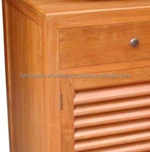 เฟอร์นิเจอร์โต๊ะเครื่องแป้งเดี่ยวอ่างล้างหน้าไม้สัก-เฟอร์นิเจอร์ไม้สักห้องครัวอินโดนีเซีย - Product Image 3