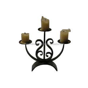 ÉCLAIRAGE DOMESTIQUE CANDELABRE EN MÉTAL DÉCORATIF BOUGEOIR - Product Image 1