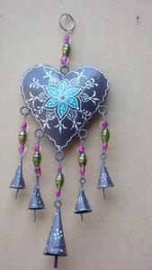 CAMPANA ANTIGUA DE LATÓN con CUERDA DE METAL para NAVIDAD - Product Image 6