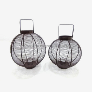 Iron Wire Woven <b>Lantern</b> - Product Image 1