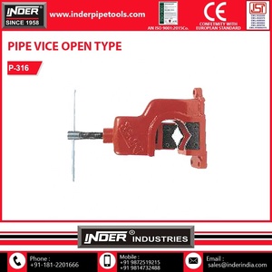 Étau de tuyau de type ouvert à corps solide en fonte de qualité industrielle de l'exportateur indien de confiance avec support OEM & ODM personnalisé - Product Image 6