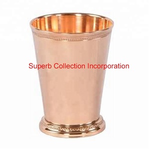 Julep de cobre hecho a mano hecho en India Venta al por mayor y fabricantes Estilo moderno de alta calidad y más vendido en gran oferta - Product Image 2