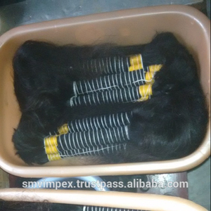 Extensions de cheveux humains indiens Remy en vrac, cheveux de temple alignés sur les cuticules d'Inde - Product Image 6