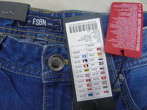 Pantalones vaqueros elásticos para hombre, Shorts ajustados de verano, Bermudas, lote de ropa sobrante, con etiquetas de marca - Product Image 2