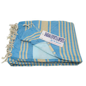 Personalized Beach <b>Towels</b> with Cotton Yellow Terry Tunisian Pestemal Hammam Fouta <b>Towels</b> Indian Manufacturer - Product Image 3