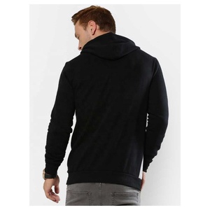 Gran calidad, logotipo de impresión personalizado, Sudadera con capucha de lana pesada para hombres, tela gruesa de color de bloque, suministro al por mayor para la temporada de invierno - Product Image 2