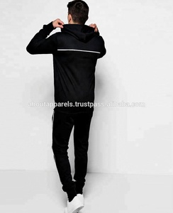 Nuevo chándal de poliéster personalizado para hombre, venta al por mayor, chándal liso al por mayor/chándales transpirables ajustados destruidos de nuevo aspecto - Product Image 4